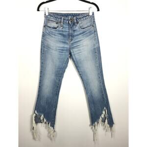 R13 Women's Kick Fit Long Jeans